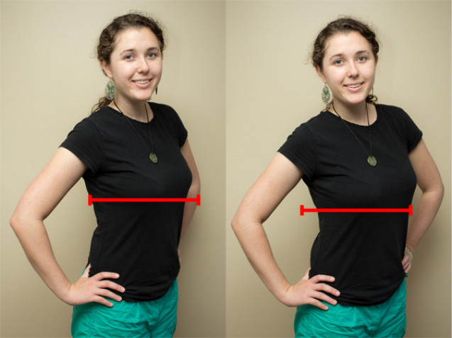 Waist pose